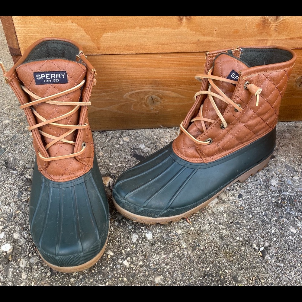 Sperry Saltwater Quilted Duck Boots